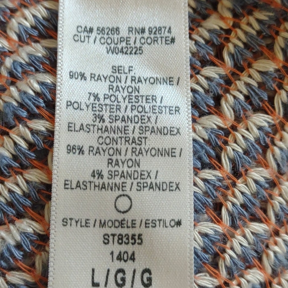 Splendid L Mermaid Tail Design Hoodie Sweater - Picture 5 of 6